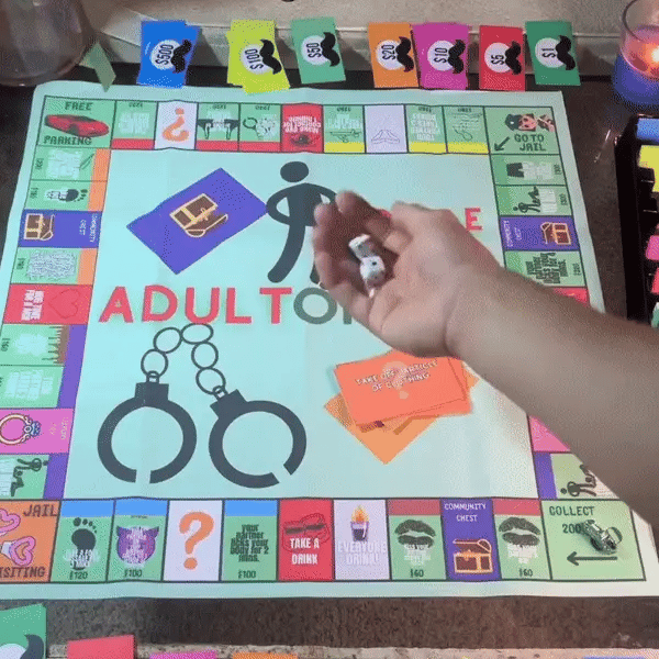Adultopoly™ The Ultimate Couple Board Game